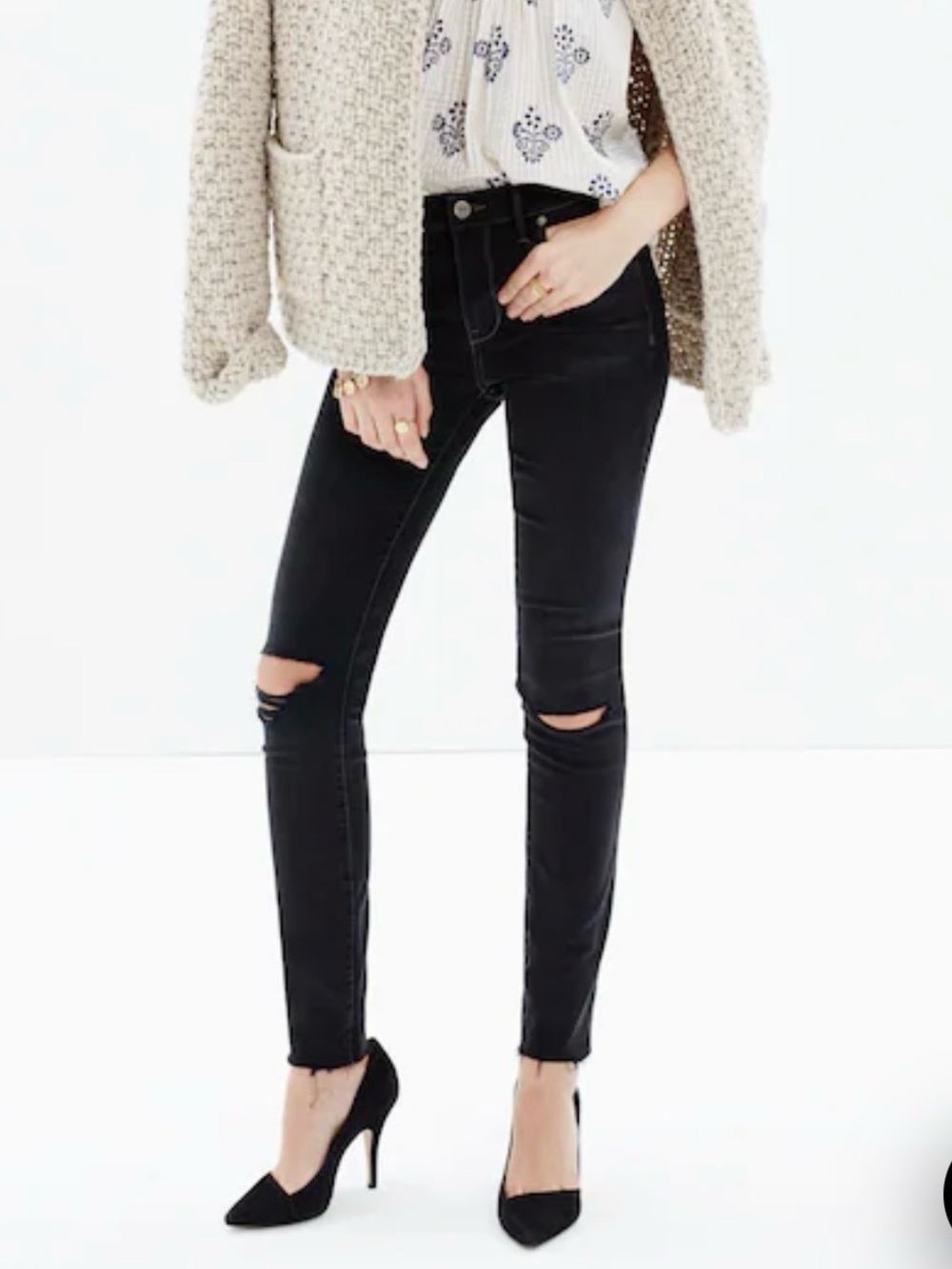Madewell | 9" High Riser Skinny Skinny Jean, 25